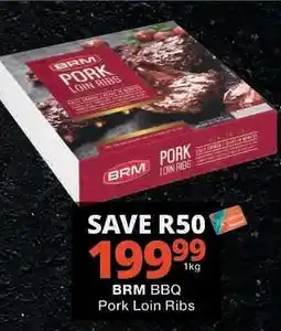 Checkers BRM BBQ Pork Loin Ribs offer
