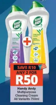 Checkers HANDY ANDY MULTIPURPOSE CLEANING CREAM offer