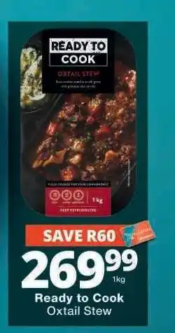 Checkers Ready to Cook Oxtail Stew offer