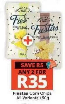 Checkers FIESTAS CORN CHIPS offer