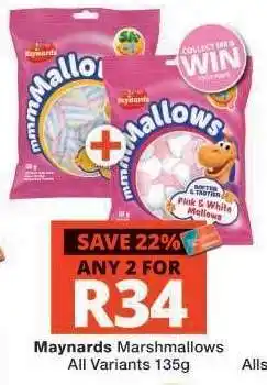 Checkers Maynards Marshmallows offer