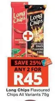 Checkers Long Chips offer