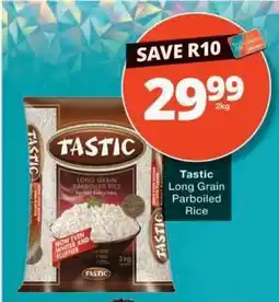 Checkers Tastic Long Grain Parboiled Rice offer