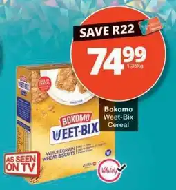 Checkers Bokomo Weet-Bix Cereal offer