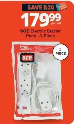 Checkers SCE Electric Starter Pack offer