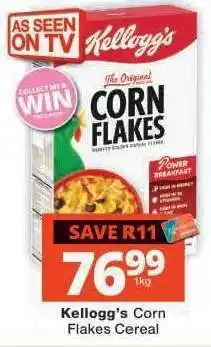 Checkers Kellogg's Corn Flakes Cereal offer