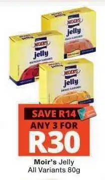 Checkers MOIR'S JELLY offer