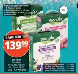 Checkers Wonder Fertiliser offer