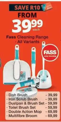 Checkers Fass Cleaning Range offer