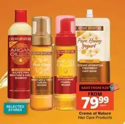 Checkers Creme of Nature Hair Care Products offer