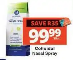 Checkers Colloidal Nasal Spray offer