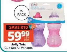 Checkers Jolly Tots Cup Set All Variants offer