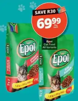 Checkers EPOL CAT FOOD offer