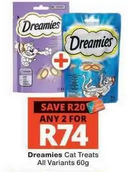 Checkers Dreamies Cat Treats offer