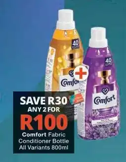 Checkers Comfort Fabric Conditioner Bottle offer