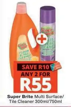Checkers Super Brite Multi Surface/Tile Cleaner offer