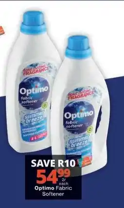 Checkers Optimo Fabric Softener offer