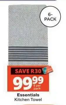 Checkers Essentials Kitchen Towel offer