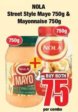 Boxer NOLA Street Style Mayo 750g & Mayonnaise 750g offer