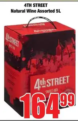 Boxer 4TH STREET Natural Wine Assorted 5L offer