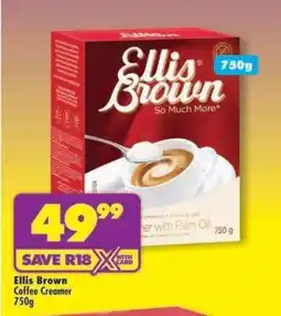 Shoprite Ellis Brown Coffee Creamer-750g offer