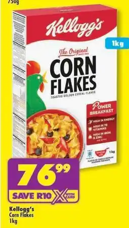 Shoprite Kellogg's Corn Flakes-1Kg offer