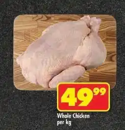 Shoprite Whole Chicken per kg offer