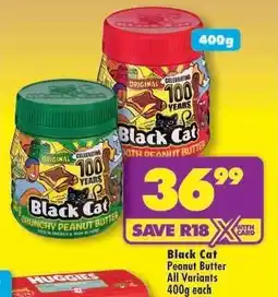 Shoprite BLACK CAT PEANUT BUTTER offer
