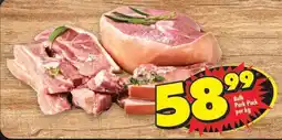 Shoprite BULK PORK PACK per kg offer