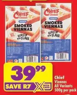 Shoprite Chief Viennas offer