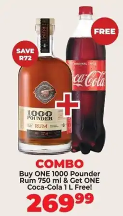 Diamond Discount Liquor 1000 Pounder Rum offer