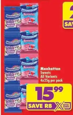 Shoprite MANHATTAN SWEETS offer