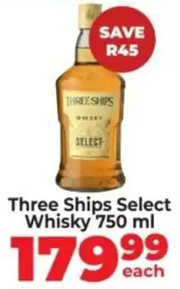 Diamond Discount Liquor Three Ships Select Whisky offer
