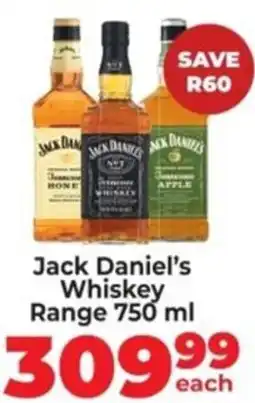 Diamond Discount Liquor Jack Daniel's Whiskey Range offer
