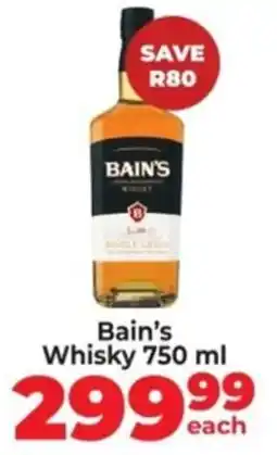Diamond Discount Liquor Bain's Whisky offer