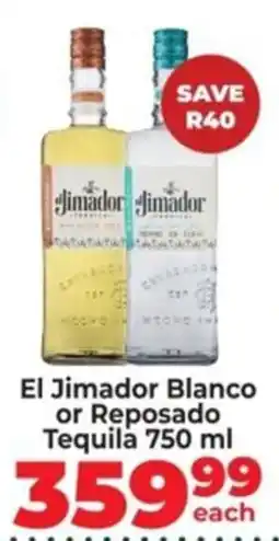 Diamond Discount Liquor El Jimador Blanco or Reposado Tequila offer