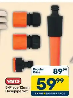 Pick n Pay Watex 5-Piece 12mm Hosepipe Set offer