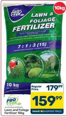 Pick n Pay Hypermarket Lawn and Foliage Fertilizer 10kg offer