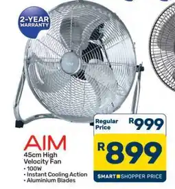 Pick n Pay Hypermarket AIM 45cm High Velocity Fan offer