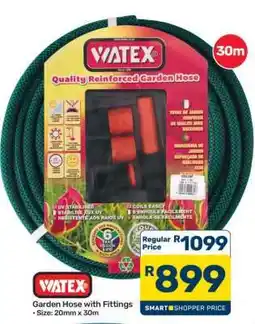 Pick n Pay Hypermarket Watex Garden Hose with Fittings offer