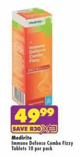 MediRite Medirite Immune Defence Combo Fizzy offer