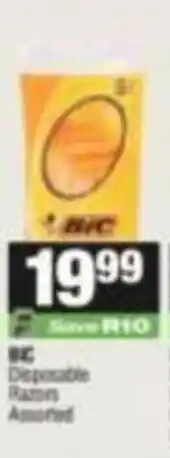 SuperSpar BIC Disposable Razors Assorted offer