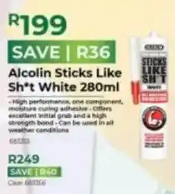 Agrimark Alcolin Sticks Like Sh*t White offer