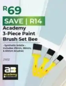 Agrimark Academy Paint Brush Set Bee offer