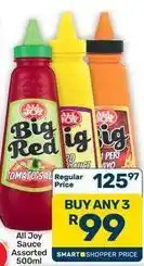 Pick n Pay Hypermarket Joy - all sauce offer