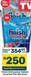 Pick n Pay Hypermarket Finish - dishwasher tablets offer