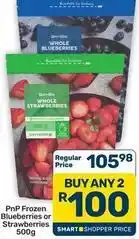 Pick n Pay Hypermarket Frozen - pnp blueberries or strawberries offer