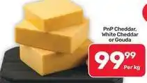 Pick n Pay Hypermarket Cheddar, white cheddar or gouda offer