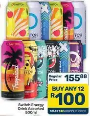 Pick n Pay Hypermarket Switch - energy drink offer