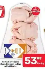 Pick n Pay Hypermarket Fresh whole chicken in bag with giblets offer